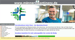 Desktop Screenshot of maennerinkontinenz.de